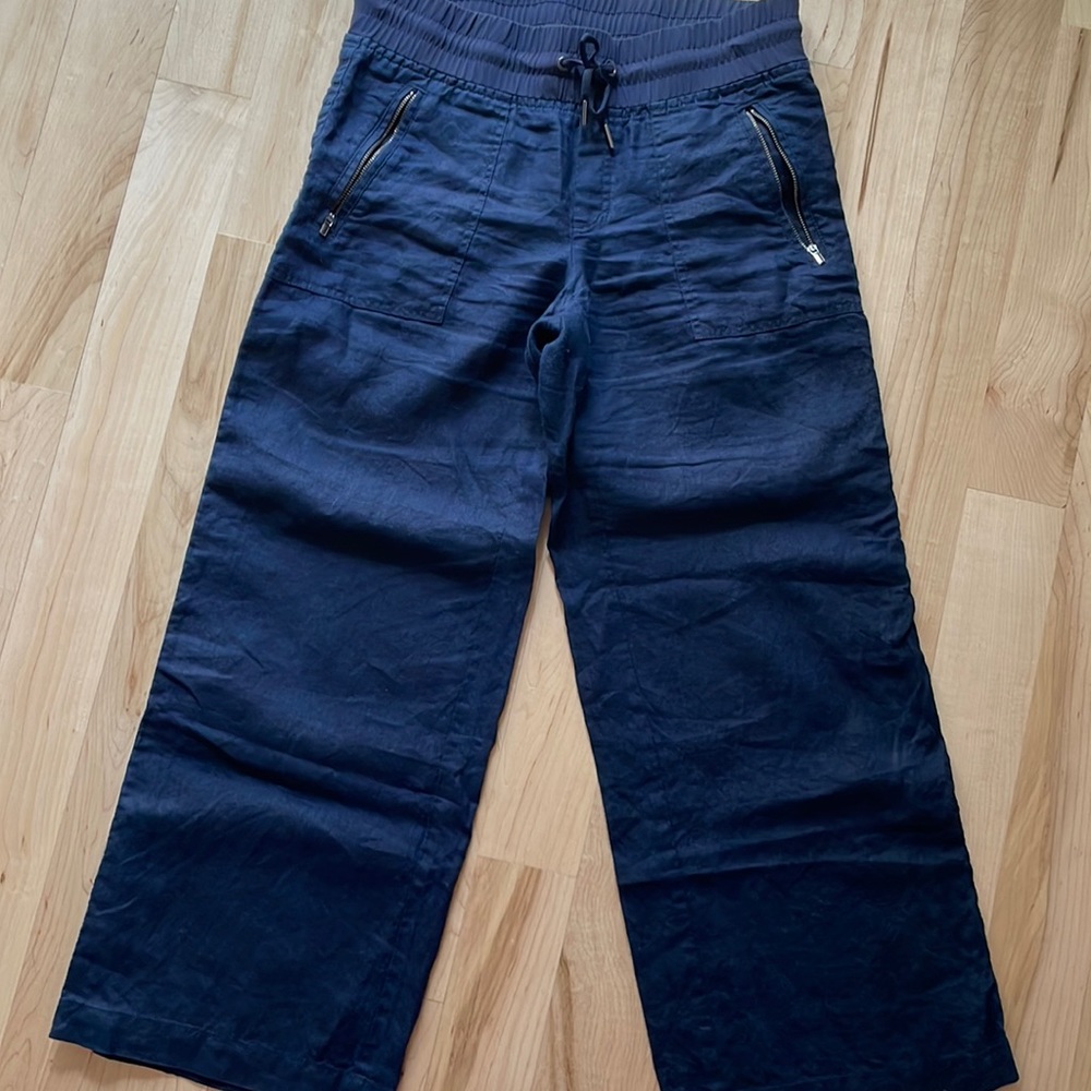 Athleta Cabo linen pants